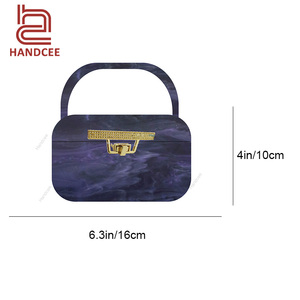 Navy Blue Party Acrylic Bag Factory Wholesale