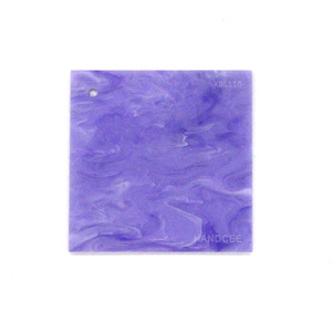 Purple Acrylic Color Card